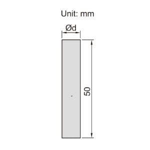 پین گیج 51 پارچه 7 – 6.5 میلی متری اینسایز (Insize) مدل 7-4166