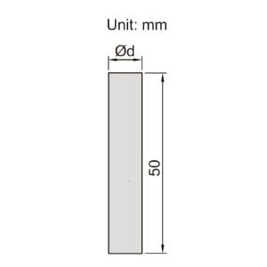 پین گیج 51 پارچه 9 – 8.5 میلی متری اینسایز (Insize) مدل 9-4166