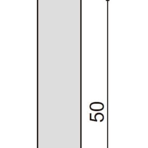 پین گیج 51 پارچه 7.5- 7 میلی متری اینسایز (Insize) مدل 7D-4166